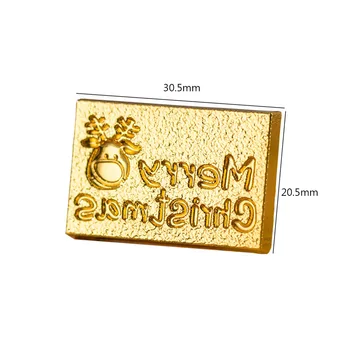 DIY Seal Head Multipurpose Embossed Seal Head Craft Supplies Wax Seal Stamp Head Envelope Decor for Packaging Scrapbooking Gift 6