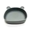Children's silicone dinner plate baby auxiliary bowl suction cup bear cartoon dinner plate fall-proof anti-scald tableware 3