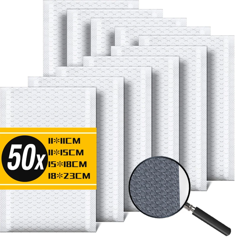 Waterproof Bubble Mailer Envelope Shipping Packages Mailing Envelopes Bubble Mailers Pad Self Seal Packing Bags 11cm 15cm 23cm
