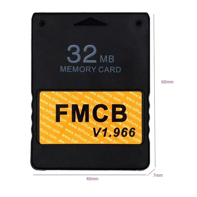 Free McBoot v1.966 8MB/16MB/32MB/64MB Memory Card for Sony PS2 Playstation 2 6