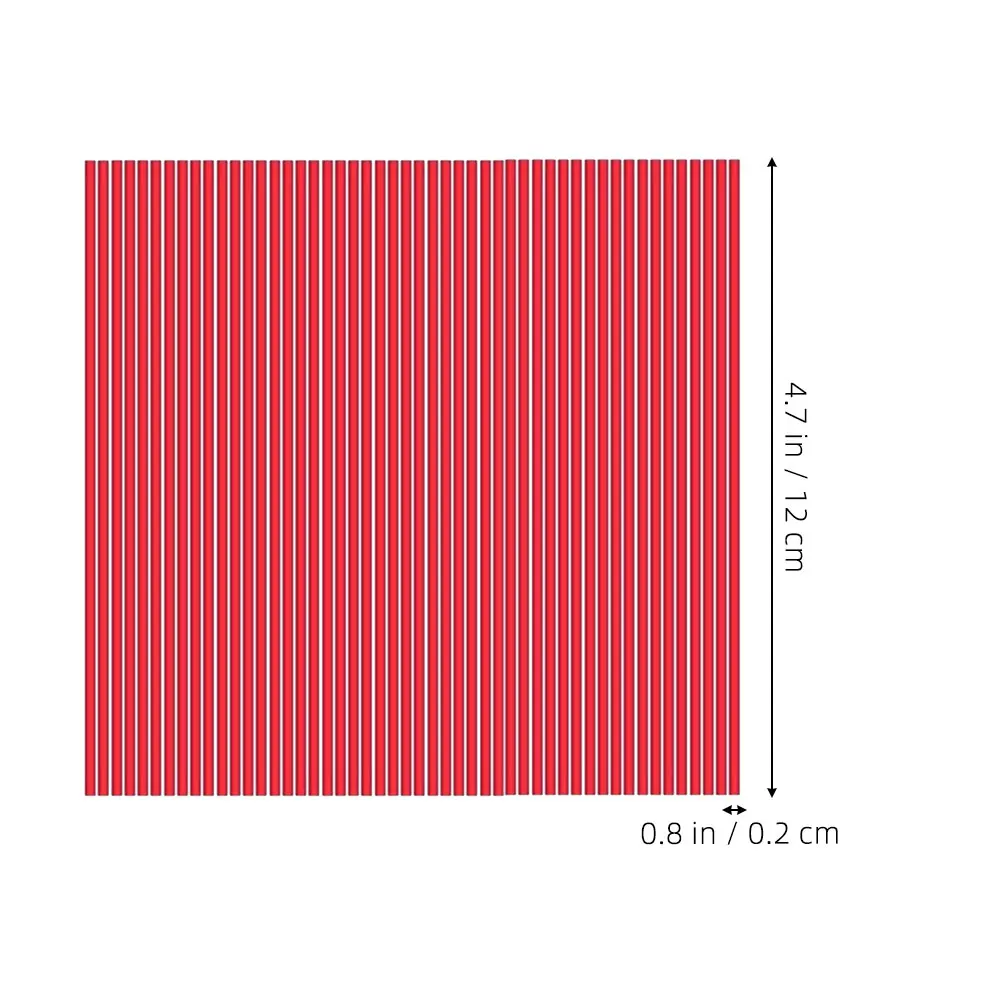 100 pezzi di rimozione della ruggine ugello Shot Straw Spray di ricambio può cannucce spruzzatore di polvere di stoccaggio conveniente per tubo lampadina di plastica Bulk