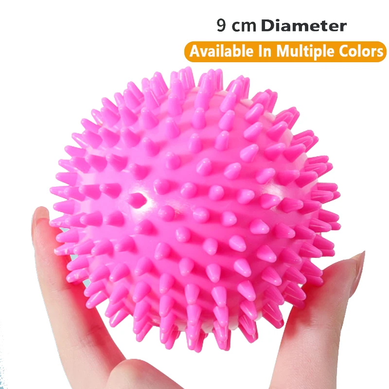 Massage Ball PVC Spiky Massage Ball 9cm Yoga Massage Ball