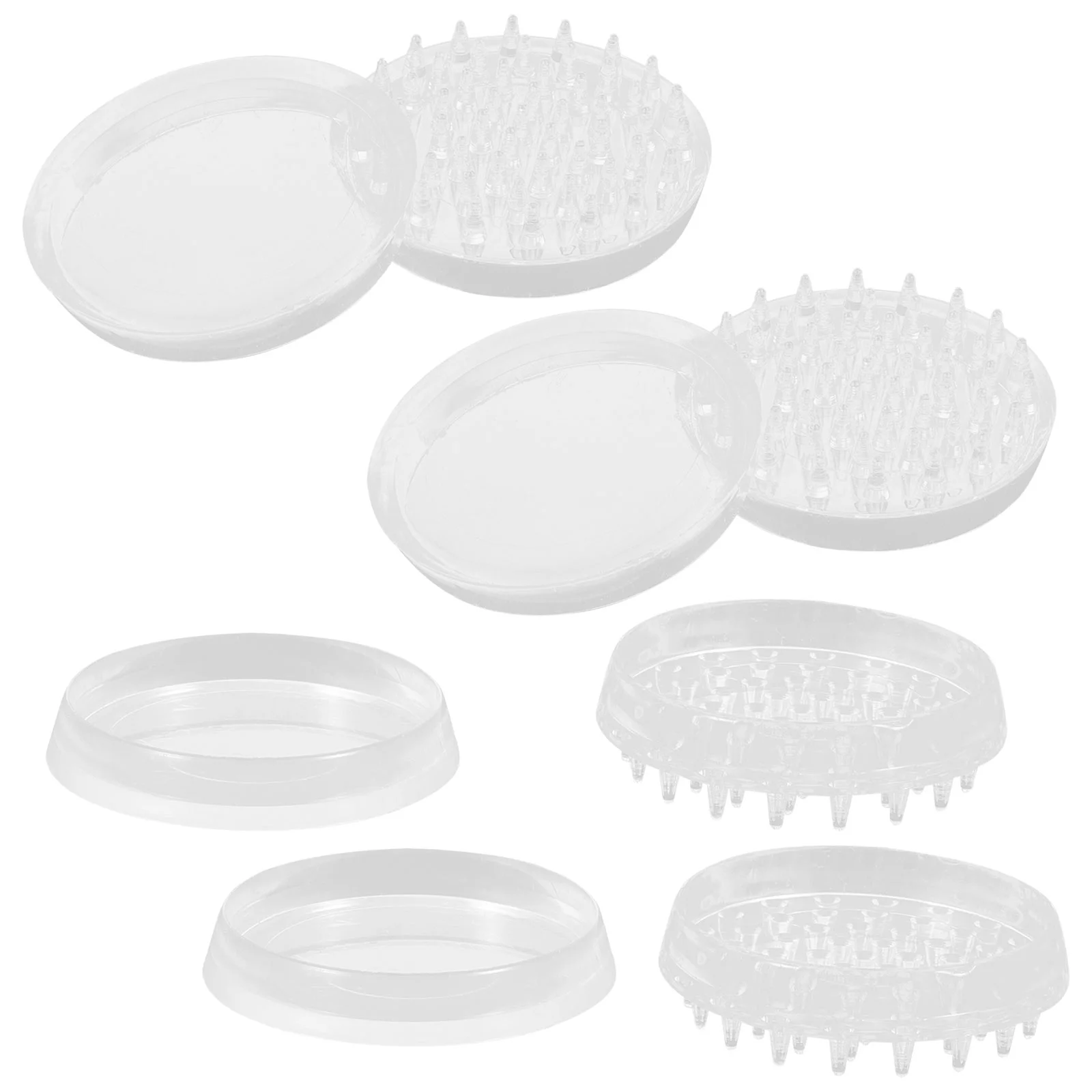 

8pcs Furniture Protectors Chair Caster Cups Desk Feet Pads Carpet Pads for Sofa Table