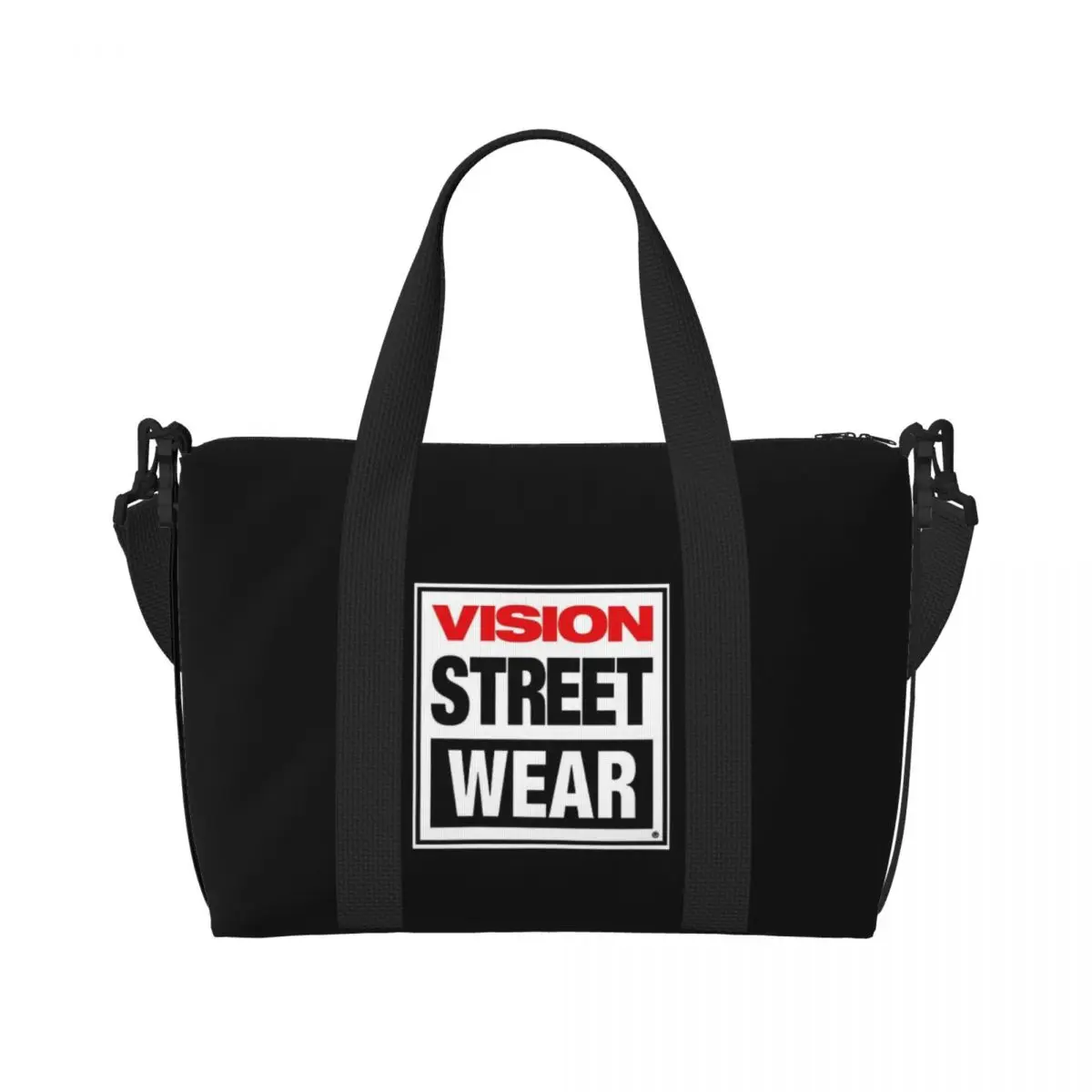Cool Vision Street Wear Beach Tote Bag for Women Extra Large Gym Carry On Travel Shopping Bags