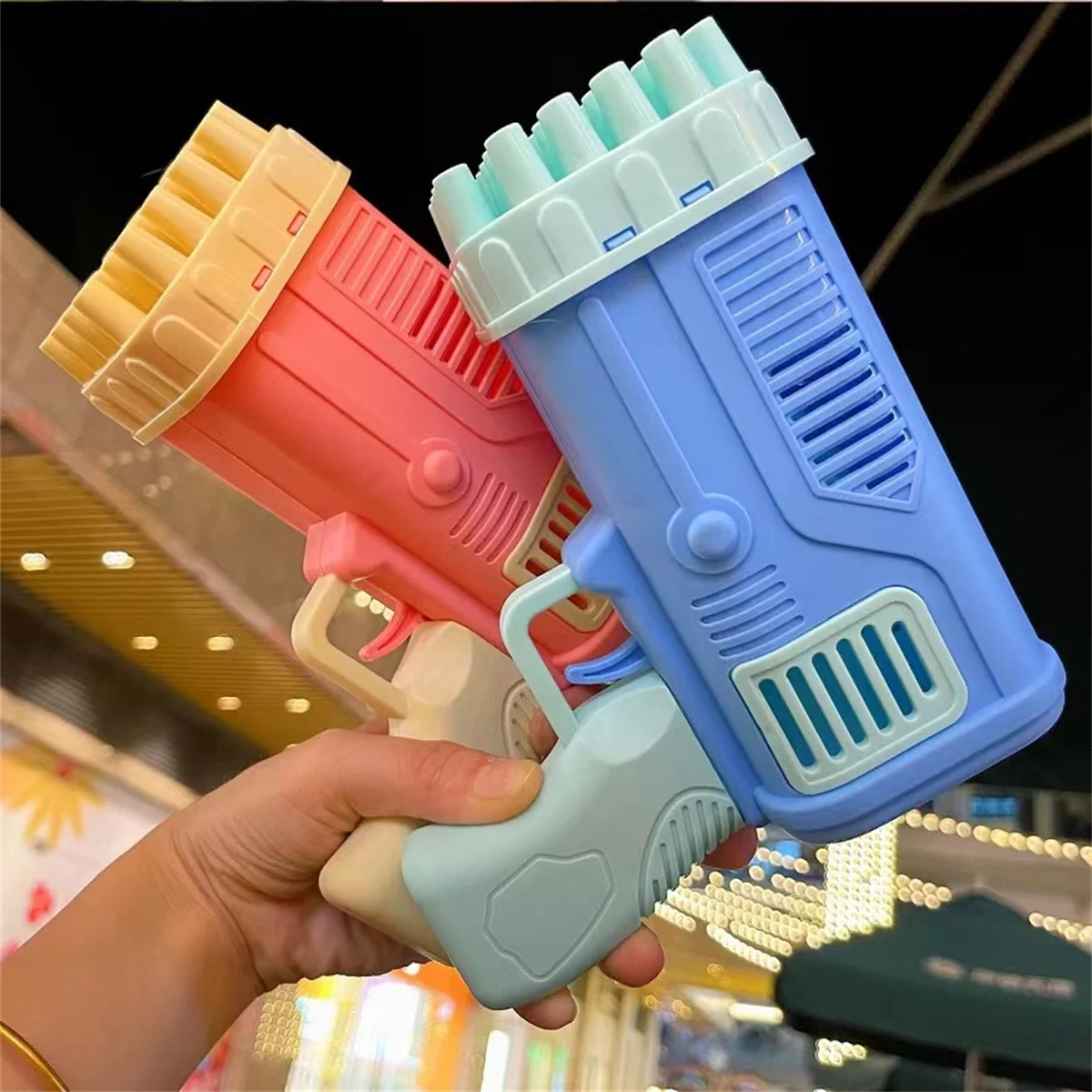 32holerocketbubblemachineElectrichandheldrocketlauncher
