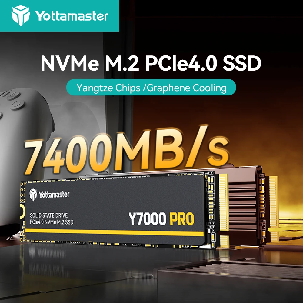 Yottamaster Y7000PRO M.2 SSD 4TB 2TB 1TB 512GB SSD Hard Drive