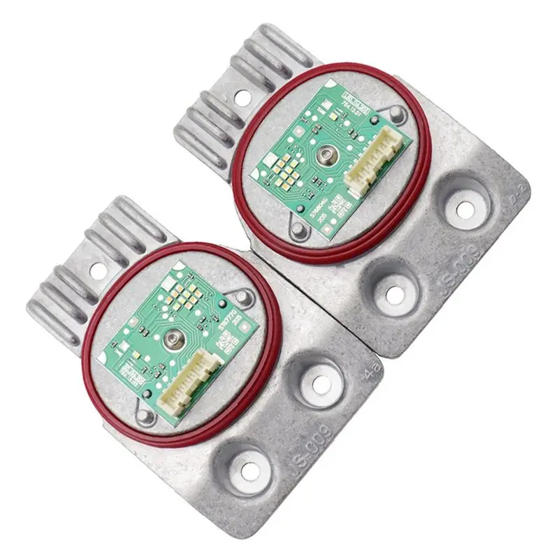AB46-2Pcs LED 모듈 안정기 헤드라이트 앵글 아이즈 A2059067804 A2059067904 벤츠 C 클래스 W205 교체용