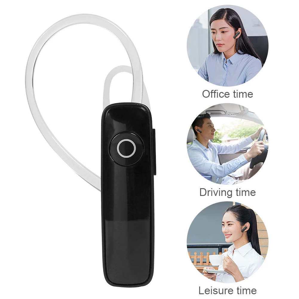 M165 Bluetooth Earphone Mono Headset True Wireless Earbuds w/6 Hours Talk Time 6