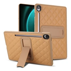 Luxury Leather Tablet Case with Kickstand and Stand Cover - Tab A9 8.7inch (Gold)