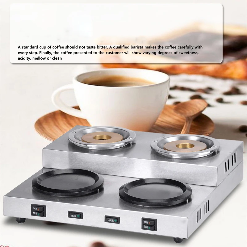 

Коммерческая печь для подогрева кофе с двойным горшком, электрическая кофеварка для сохранения тепла