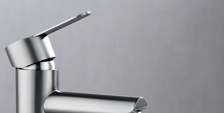 Description Picture 6 of itemBathroom Sink Faucet 304 Stainless Steel Hot and Cold Water Tap Washbasin Bathroom Basin Faucet Accessories Set Sink Bath Mixer