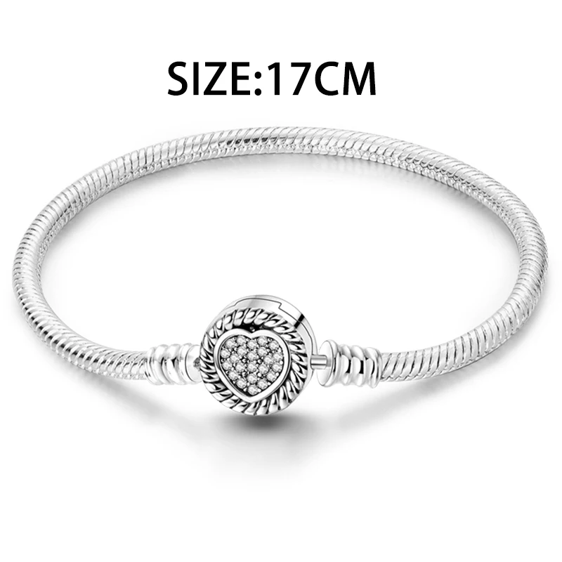 S925 الفضة مطلي عظم الثعبان نمط و مطعمة على شكل قل...