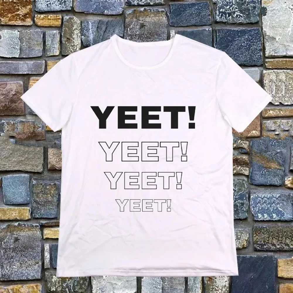 2024 Luxury Brand Retro Jey Uso Yeet Casual Short Sleeved New Arrival Summer Fashion T-Shirt Cotton Top Unisex Adults/Kids 4