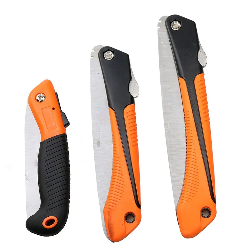 Folding Saw 6" 8" 10" Cutting Hand Mini Saw TPR Handle Collapsible Saw Wood