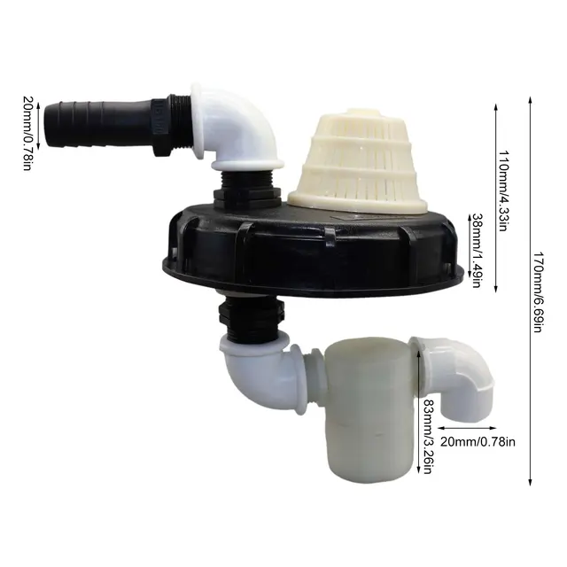 Az Ibc Tartály Bemeneti Burkolatának Fedele Szellőztetés 163 Mm - Image 6