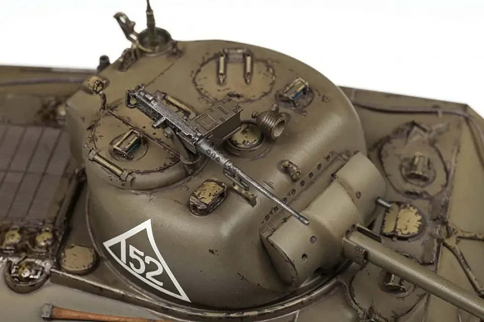 Maquette Zvezda M4 A2 Sherman 1:35 - Kit à Monter, Référence ZS3702