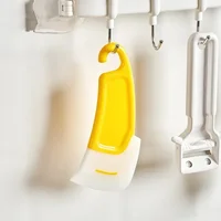 Spatule de nettoyage en Silicone, grattoir de cuisine, lame souple, brosse, poêle sale, Pot, vaisselle, outils de nettoyage, ustensiles de cuisine en Silicone 6