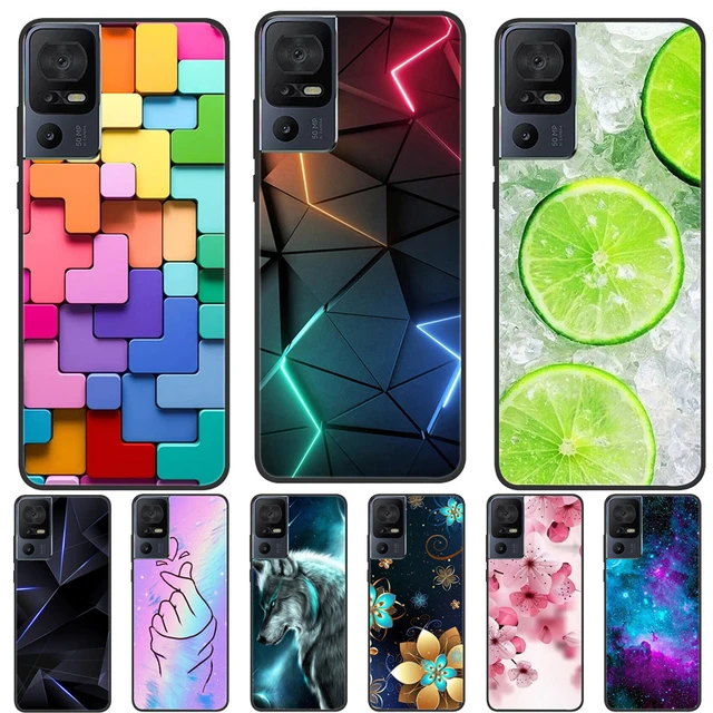For TCL 40 SE Case Fashion Soft Silicone Protective Phone Back Cover for TCL  40SE Funda TPU TCL40 SE Shell TCL40SE 2023 Coque - AliExpress