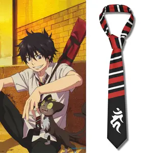 Fato de Cosplay Anime Masculino, Azul Exorcista, Rin Okumura, Uniforme  Escolar, Roupa, Fatos - AliExpress