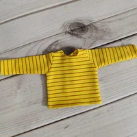 Vêtements de poupée faits à la main, nouveau t-shirt ou pantalon à manches longues Blyth pour vêtements de poupée 1/6 ((convient à ob24,licca, poupée Blyth) 4