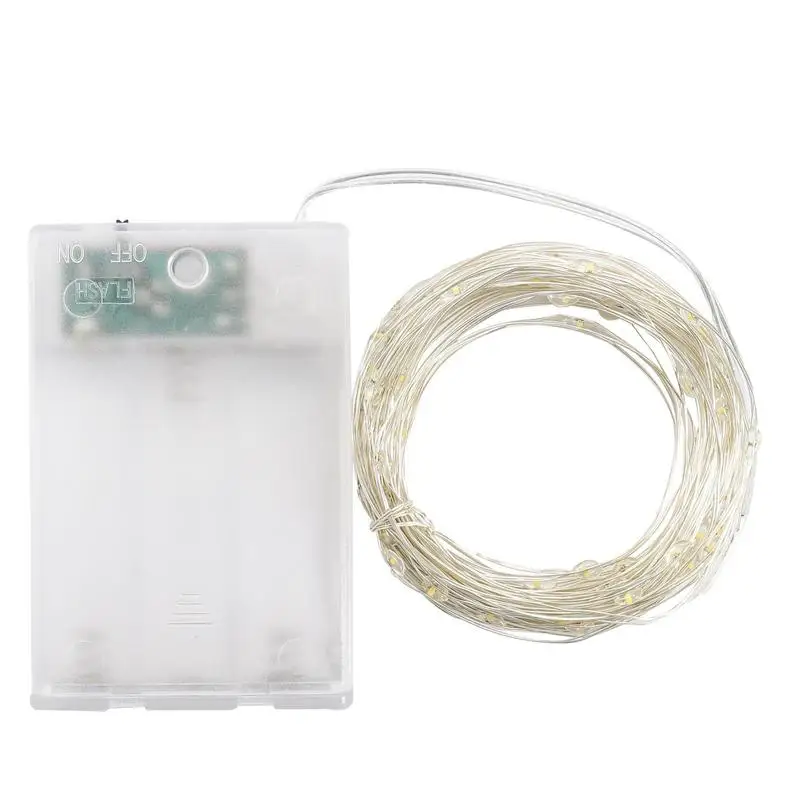 Led Fairy Lights Copper Wire String Holiday Outdoor Lamp Garland For Christmas Tree Wedding Party Decoration