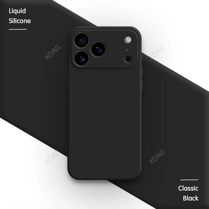 ตัวเลือกสินค้า เคสซิลิโคนเหลวคุณภาพสูงสำหรับ iPhone 17 Pro Max