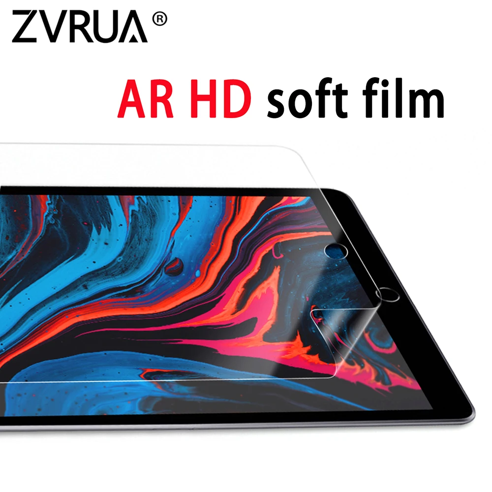 

Мягкая защитная пленка для iPad Pro 11 12,9 2021 2020 2018 iPad Air 4 10,9 10,2 7-го поколения