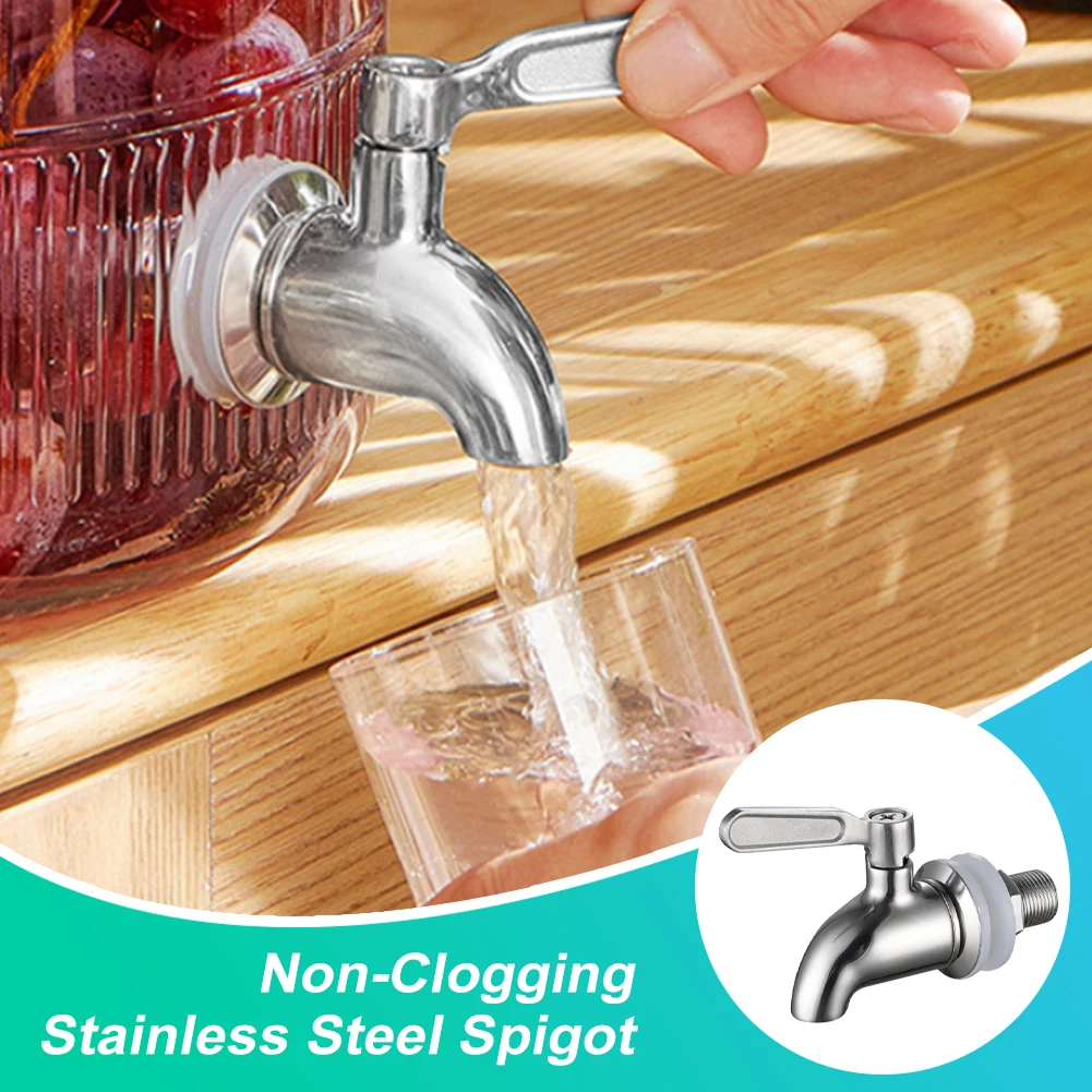 Beverage Dispenser Spigot Replacement for Water Jar 12mm 16mm