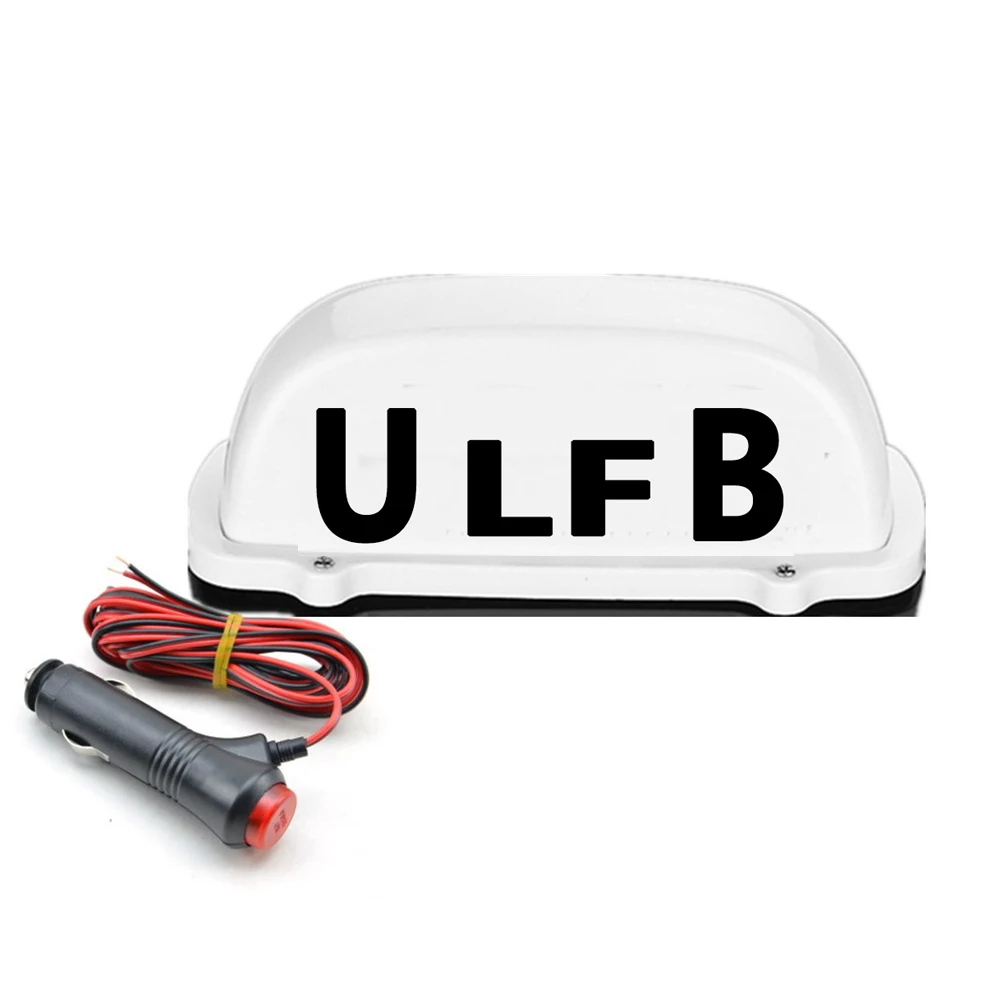 

New Waterproof 12V LED Car Top Light Dome Light With Magnet Base And 3 Meter Line Taxi Lihgt For Driver US