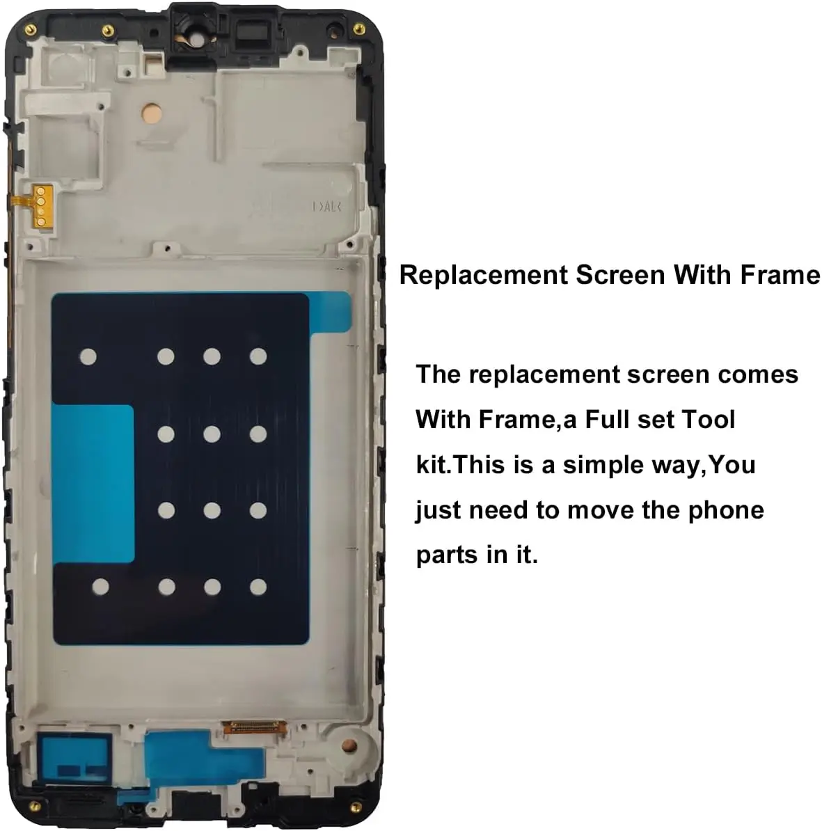 Per Samsung Galaxy A16 5G SM-A166E A166B A166u Sostituzione dello schermo con cornice. - Image 3
