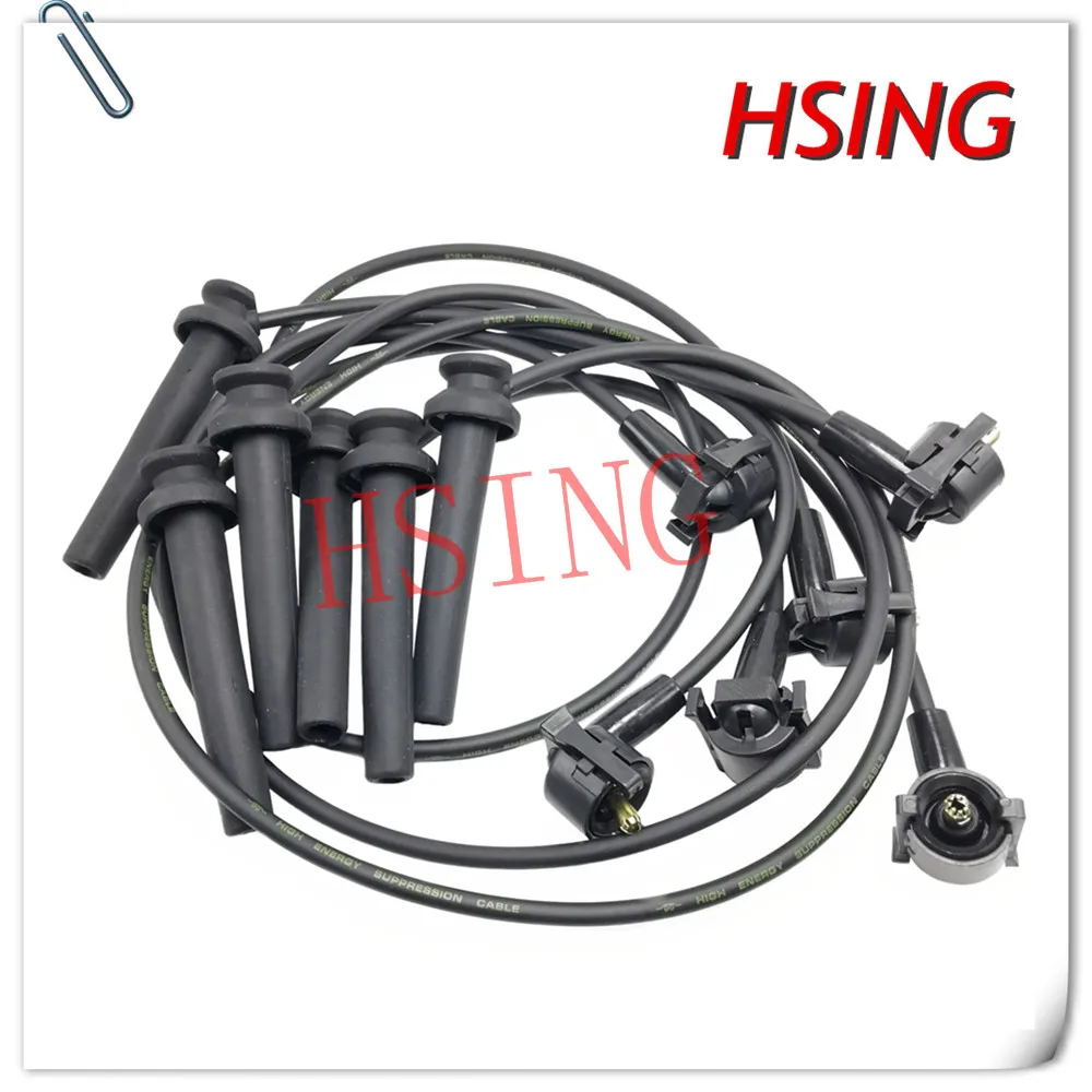 Ignition Cable Spark Plug Wire Set fits for Mazda MPV, Ford Contour, Mercury Cougar V6 2.5L Part No# GY02-18-140 GY0218140