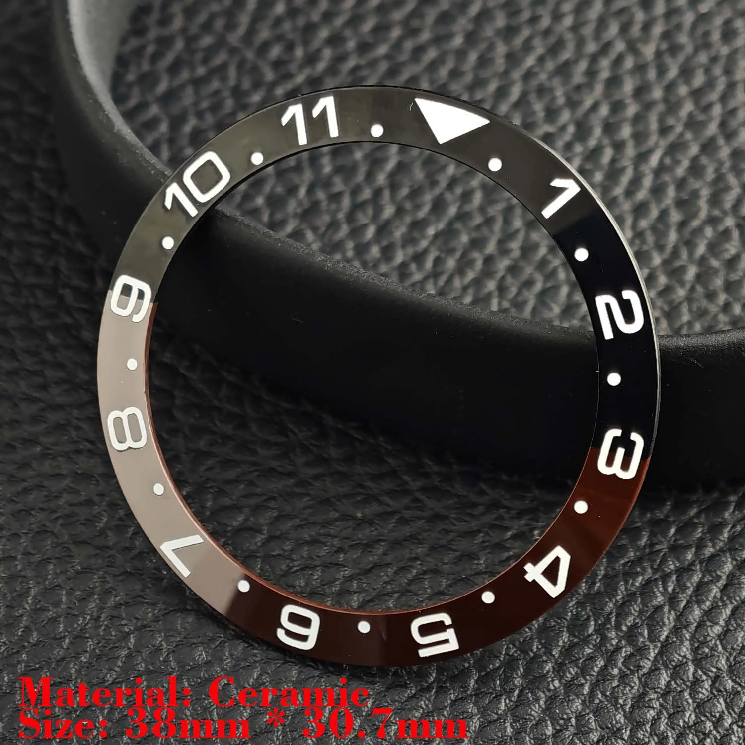 Ceramic Luminous Bezel Insert for Men's Watch - Premium Replacement Accessory