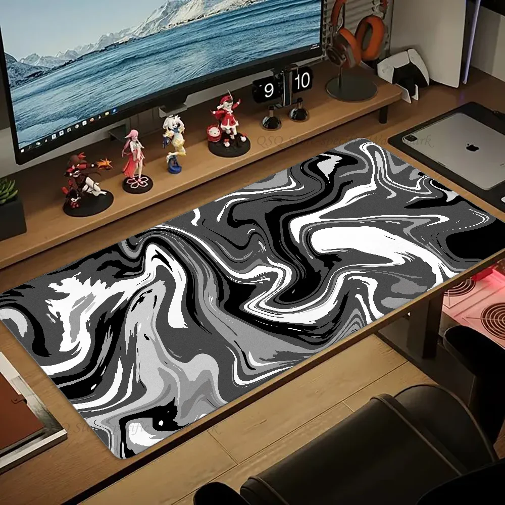 Strata Liquid gaming cool Mouse Mat Desk Mat With Pad gaming accessories Prime Gaming XXL Keyboard Pad Padding Mat 5