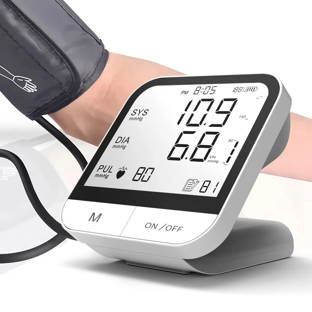 Arm Blood Pressure Monitor Automatic Large Screen
