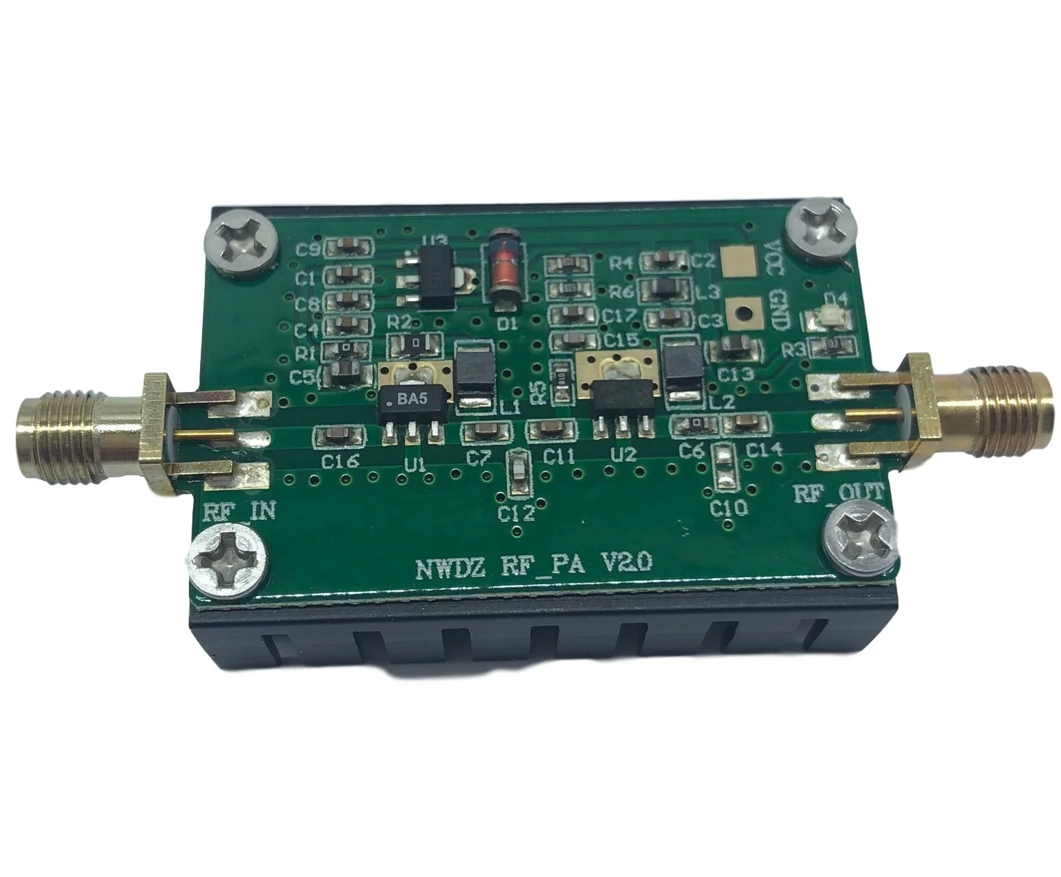 2mhz700mhz Rf Power Amplifier 3w 20db Low Noise Broadband Rf Power