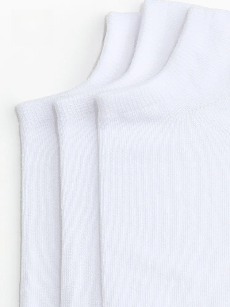 H&M 남성용 스포츠 양말 0켤레 팩 면 폴리에스터 탄성 섬유 사계절용 편안하고 통기성 좋은 보트 양말
