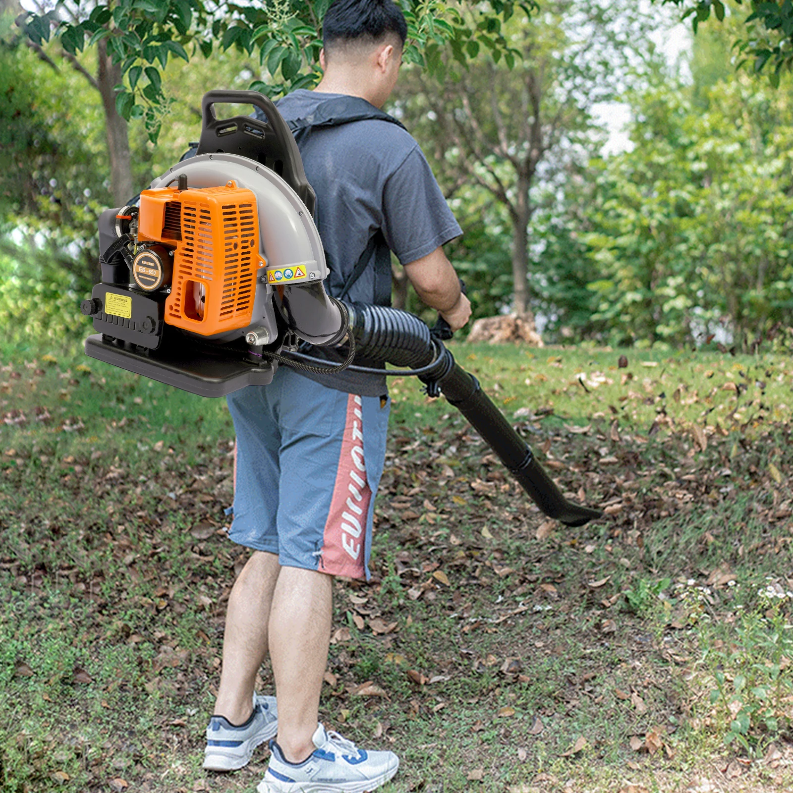 Backpack Gasoline Power Blower 6