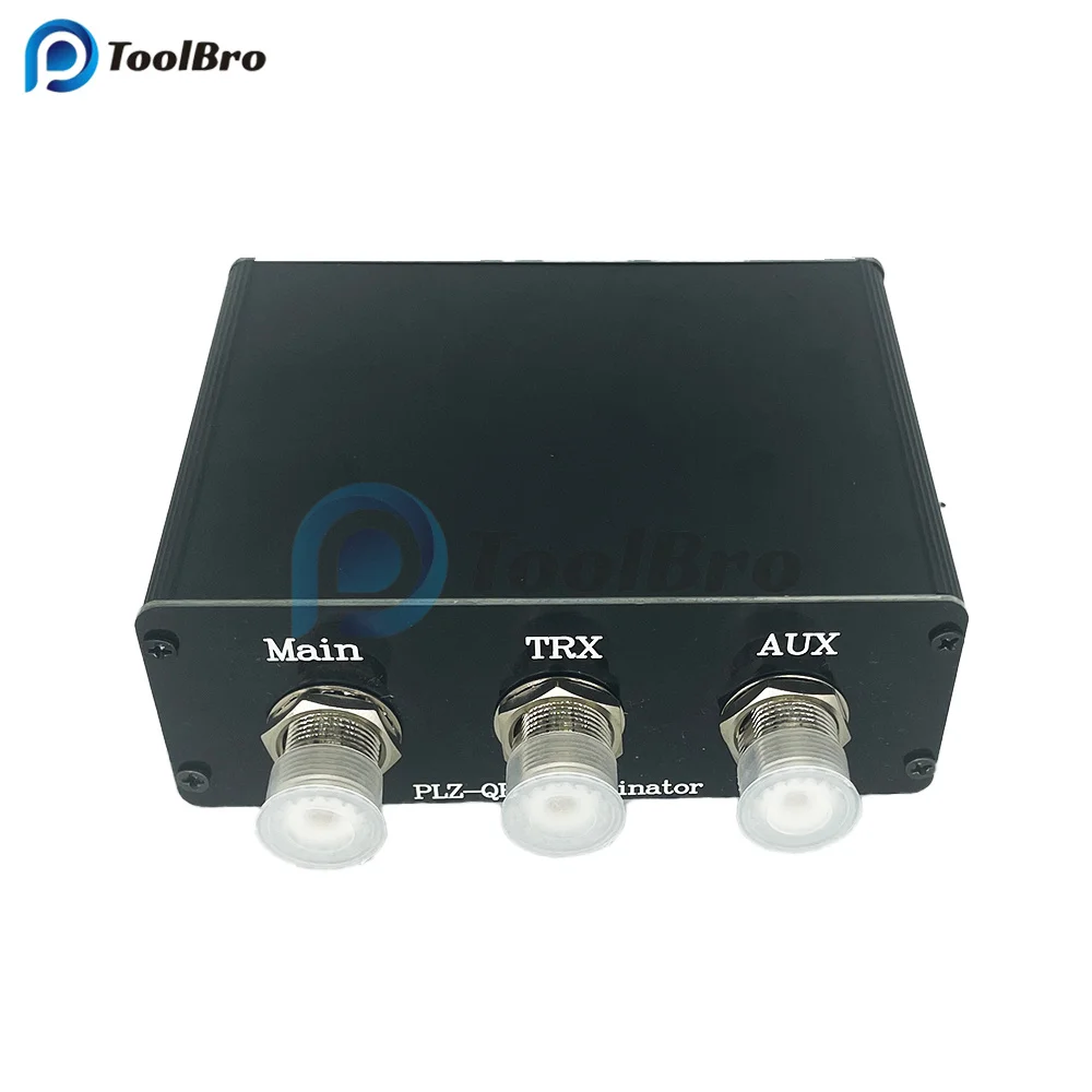 QRM Eliminator X-Phase 1-30MHz HF Bands Phase/ Two Gains Adjustable Aluminum Alloy QRM Eliminator Signals Accessories 3