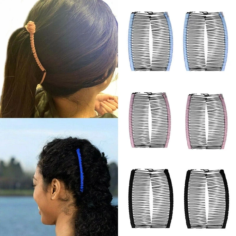 Double Slide Comb Clip Hairpins Double Comb Banana Magic 20/30
