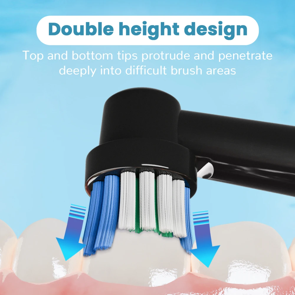 4/8/12/20 Pcs Compatible with Oral B Electric Toothbrush Replacement Brush Heads, Toothbrushes Head Refill for 1000 1500 500 600