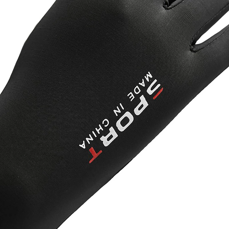 Sun protection arm sleeves ice arm sleeves 1Pair Men's Fishing Sunscreen Arm Sleeves Summer Ice Silk Elastic UV Protection Sleeves Gloves Outdoor Cycling