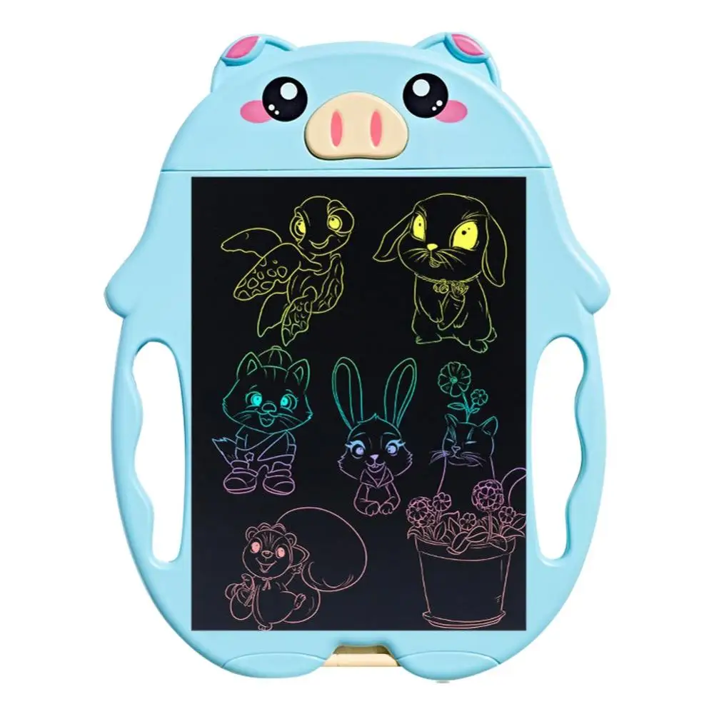 

Gift Girls Boys Kids Bunny/Pig Shape Drawing Board Toy Doodles Learning Tool