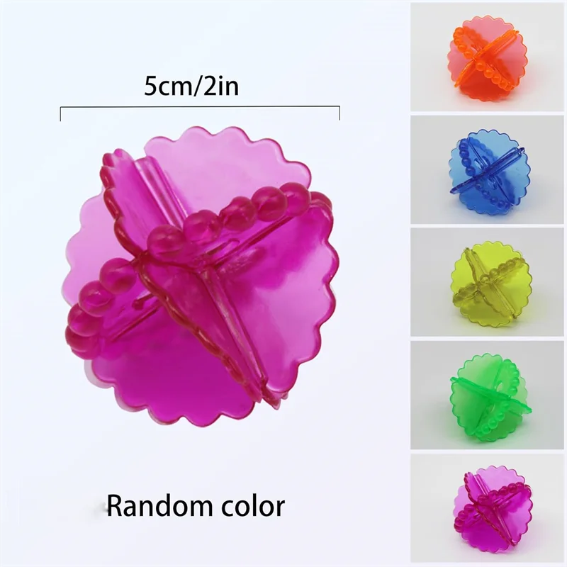 1-10pcs Silicone Laundry Balls Clothes Stain Removal and Knot Prevention Cleaning Ball Reusable Pet Hair Remover Cleaner Tools