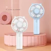 Handheld Fan Mini USB Rechargeable Fans Desk Table with Base Small Makeup Mute Cooler Girls Kids Outdoor Dorm Home 1
