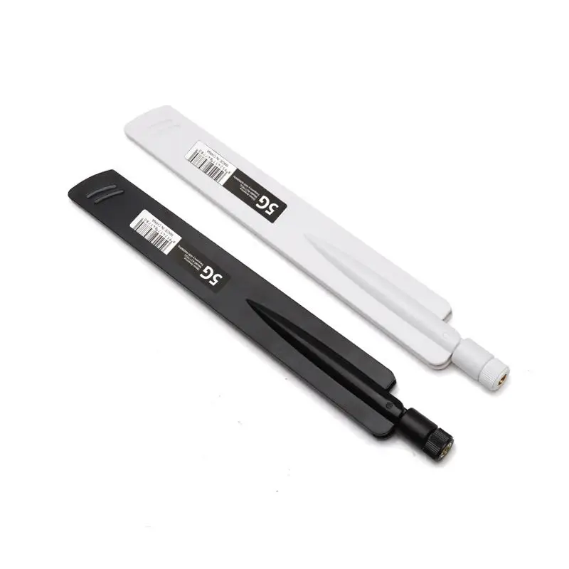 2pcs 18dBi 4G LTE 5G 안테나 600-6000MHz 무선 네트워크 카드 용 고이득 SMA 남성용 Wifi 라우터 높은 신호 감도