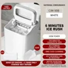 Household 15KG/ Small Ice Maker, Commercial 9-cell Fully Automatic Ice Maker, Manually Adding Water 5