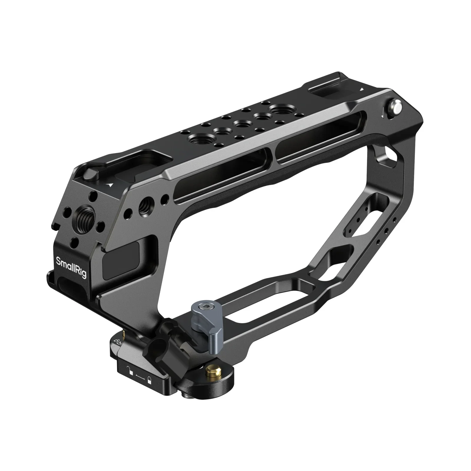 SmallRig D-Style Top Handle with NATO Clamp Multiple Mounting Interfaces Can Mou