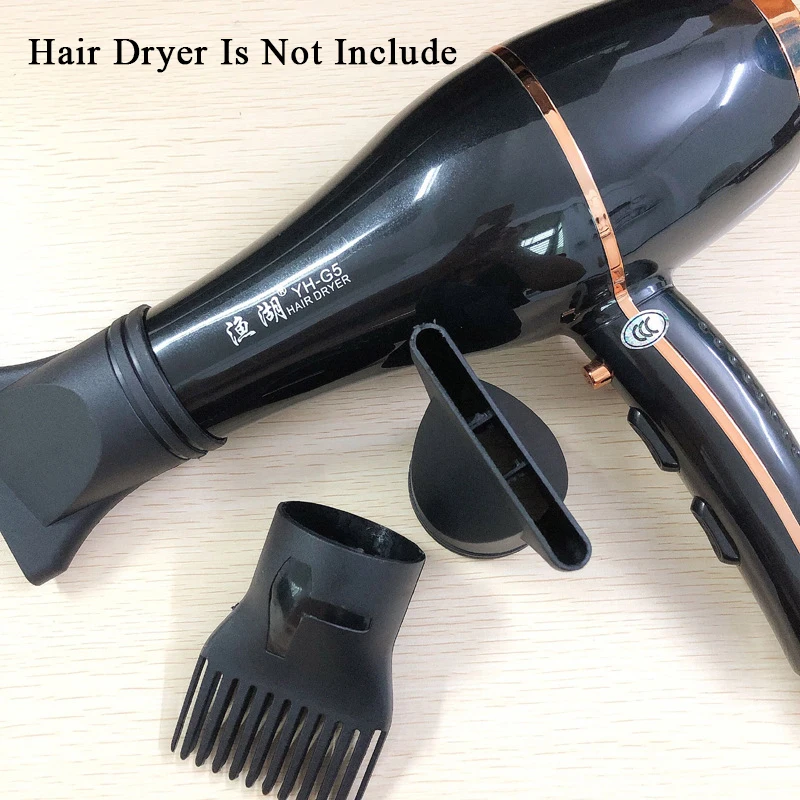 Nuevo amplio salón secador difusor estrecho secador de pelo boquilla de  difusores planos para herramienta de peinado de pelo recto