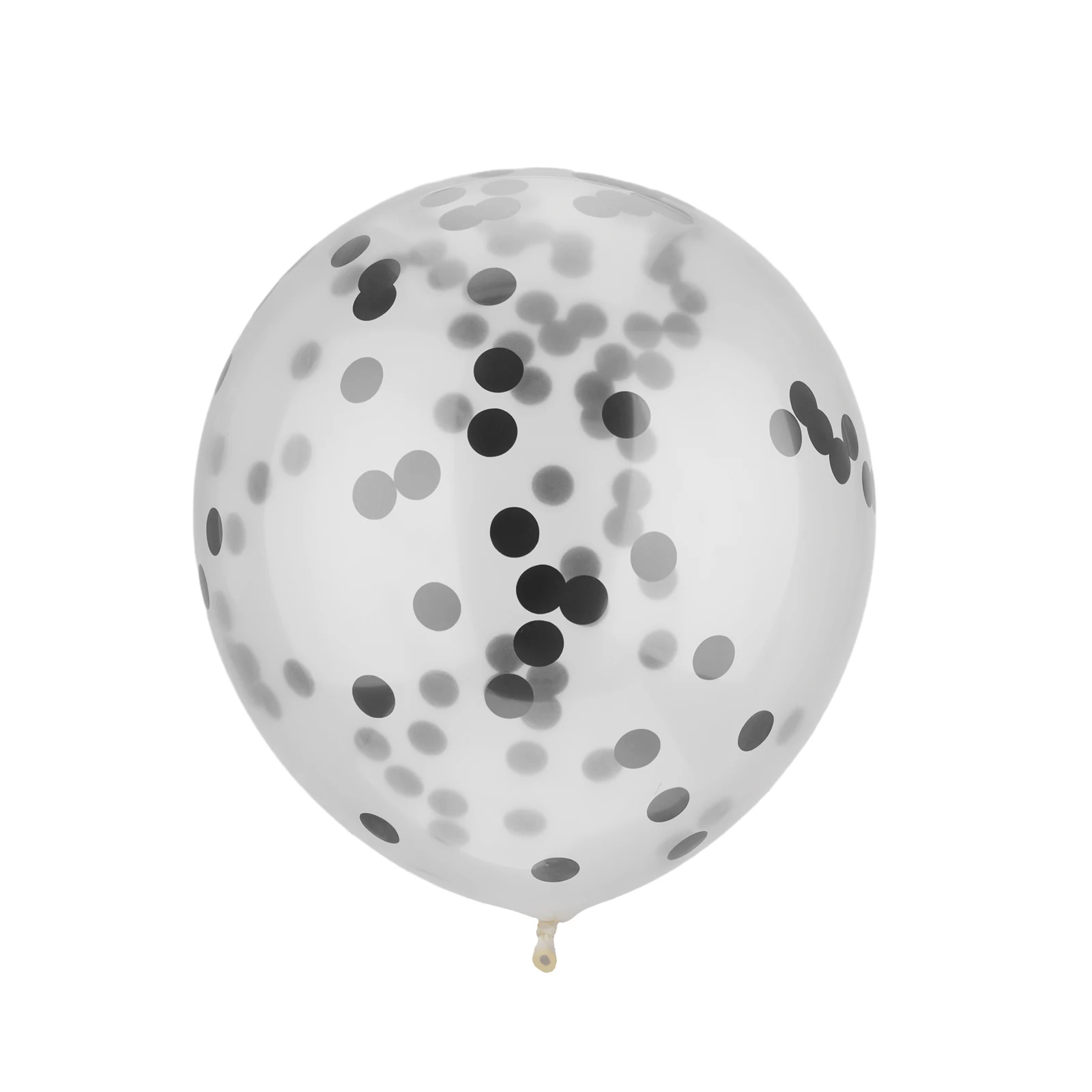 

1pcs Set 12 Inch Pink Latex Confetti Transparent Balloons Confetti Balloons Clear Balloons For Birthday Party