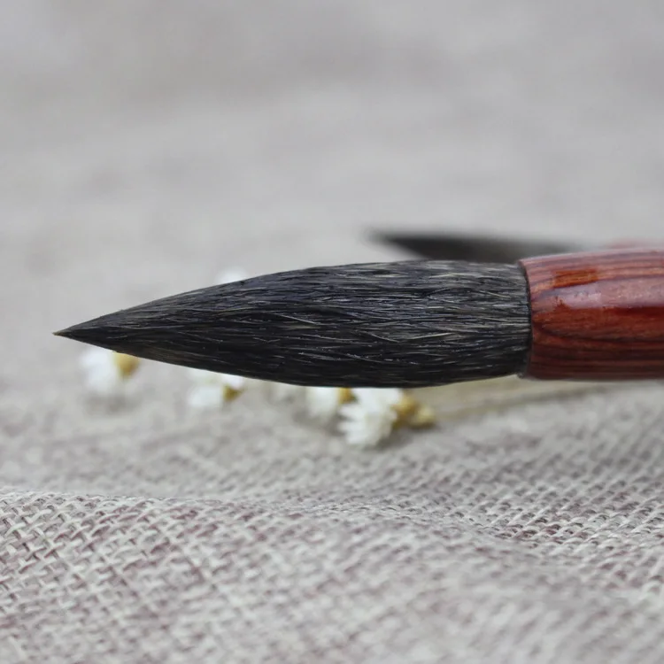 Ratte, Schnurrhaare, Haarbürste, Stift, chinesische Malerei, große chinesische Maus, Schnurrhaare, Kalligraphie-Pinsel, regelmäßige Schriftpinsel, Tinta China – Detail 11